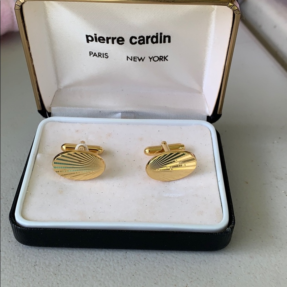 Gold Cuff Links